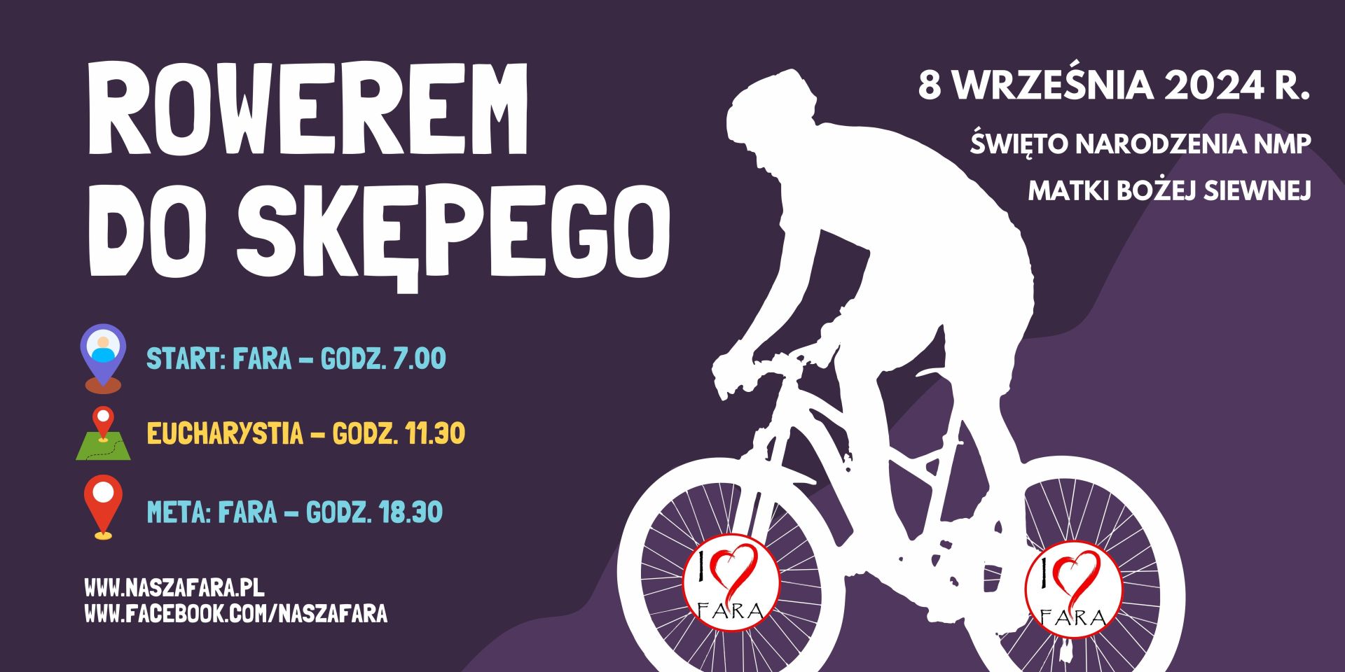 Pielgrzymka rowerowa do Skępego